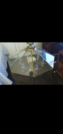 Glass Light Fixture