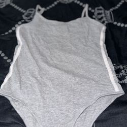 Gray Bodysuit (Medium)