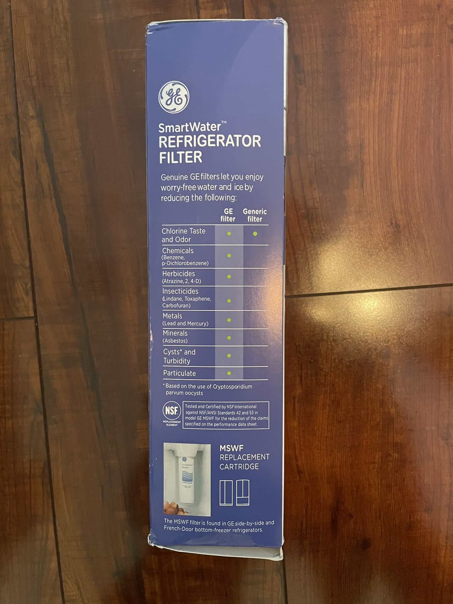 GE MSWF Refrigerator Filter - Brand New In Box
