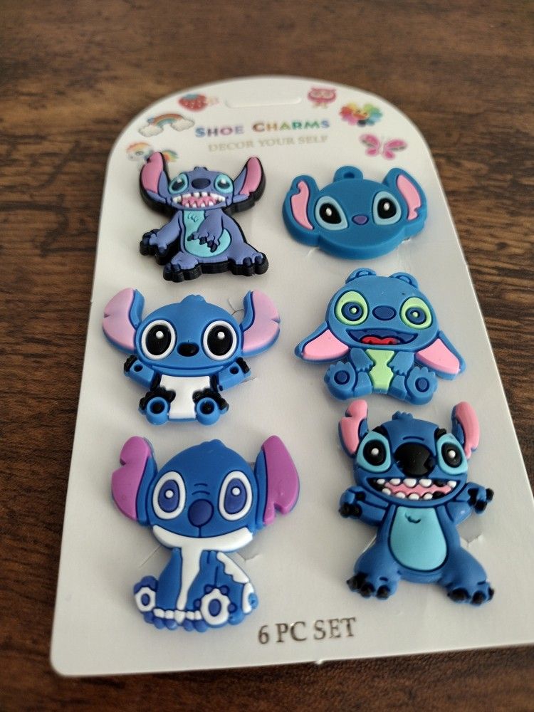 Stitch Croc Charms