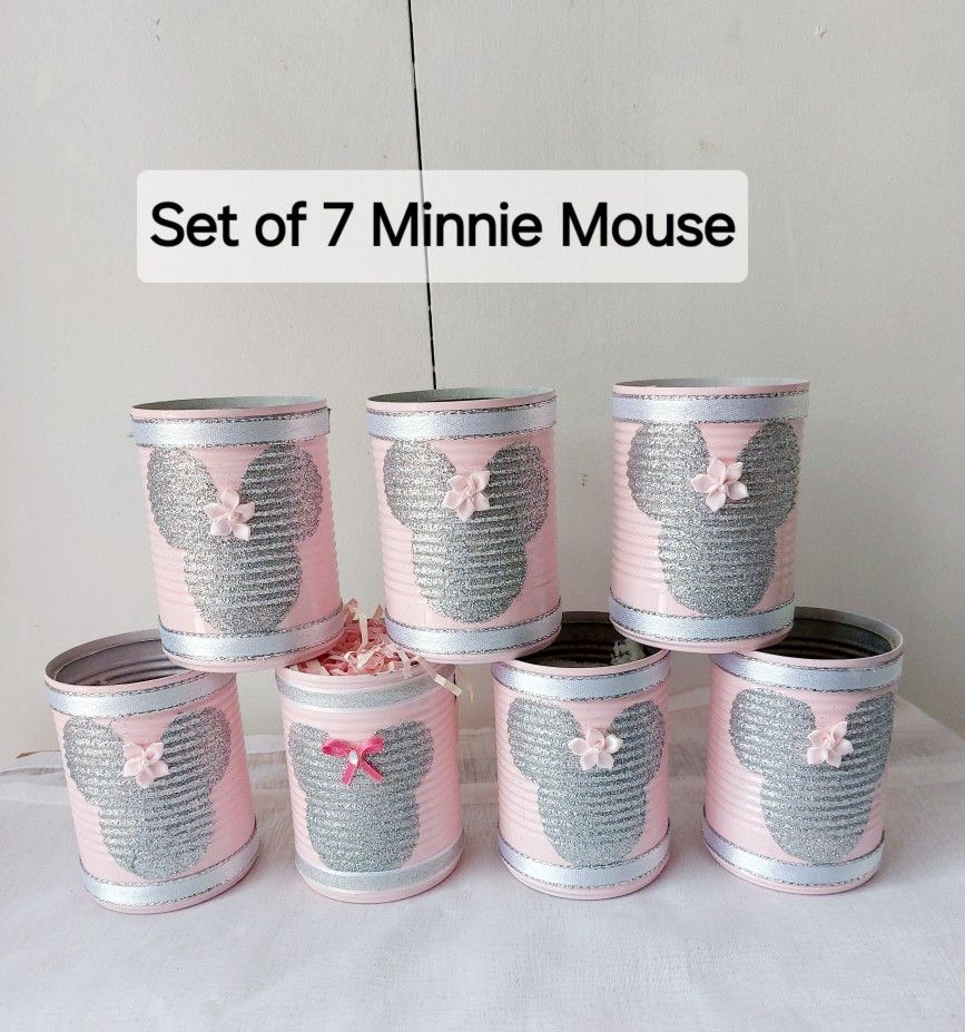 Minnie Centerpieces, Minnie Baby Shower Decor