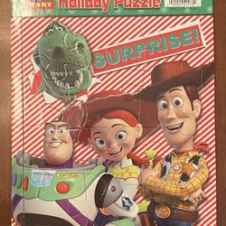 Pixar, Disney Toy Story  Holiday Puzzle Free With Purchase