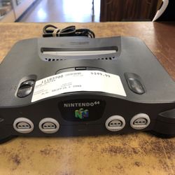 Nintendo 64 Game Console 