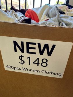 1x Pallet Gaylord Bin Brand New Women Clothing (400+ Pieces)