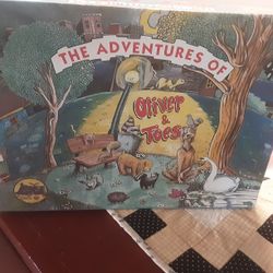 Vintage Rare Board Game The Adventures Of Oliver And Toes