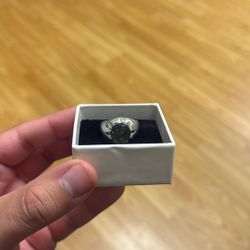 Moldavite Ring