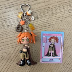 Pop Mart Lil Peach Riot DIY Keychain - Gigi Thief