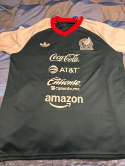 RARE & LIMITED New Adidas México Pre Match Jersey with Sponsors Logos