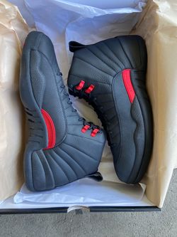 Nike Air Jordan 12 Retro Bloodline Black Red Size 10.5 and 11