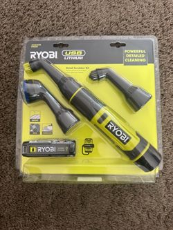 Ryobi USB Lithium Detail Scrubber Kit
