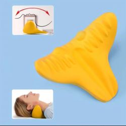 Neck And Shoulder Relaxer, Cervical Traction Device For Cervical Spine Alignment, Chiropractic Pillow, Neck Stretcher
