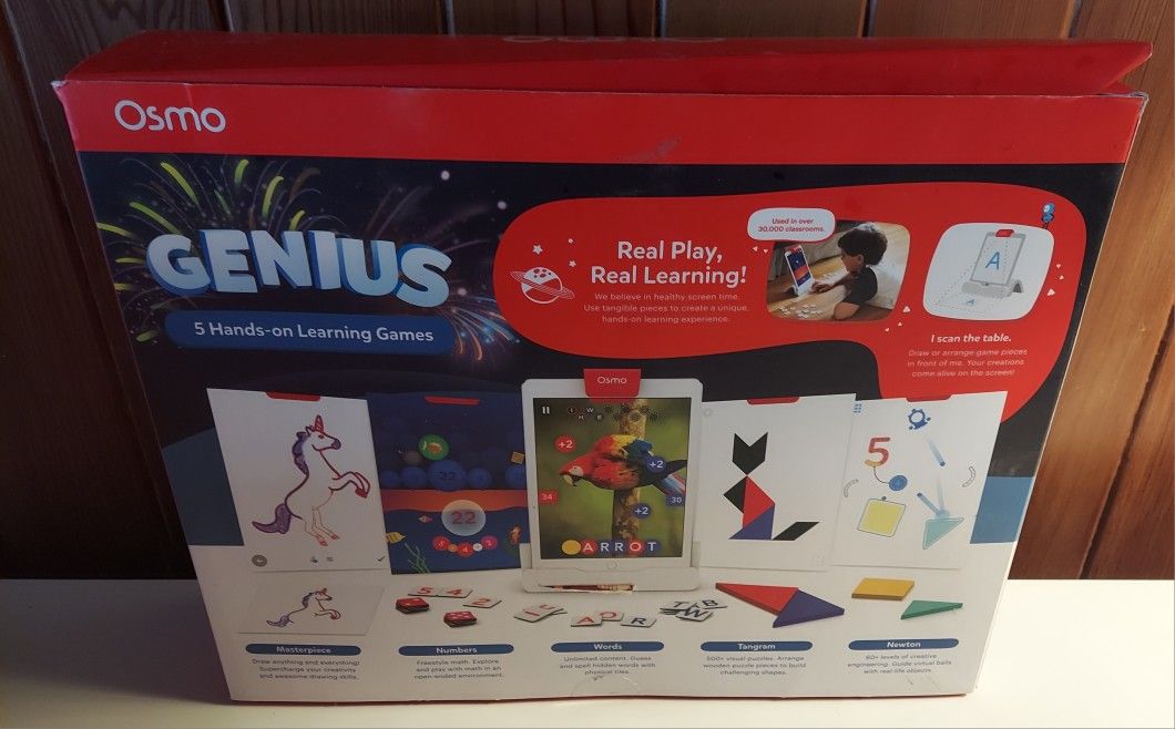 Osmo Genius Starter Kit 5 Toy Hands-on Games