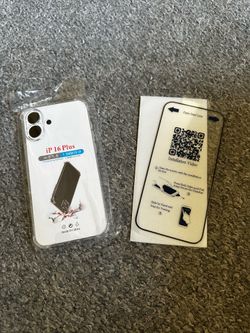 iPhone 16 Plus 6.7" Screen Protector and Case