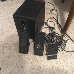 Logitech X-240 2.1 Speakers 