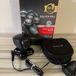 Remington XR7000 Balder Pro Cordless Rechargeable Electric Shaver with Trimmer, Waterproof