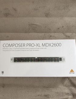 Behringer MDX 2600 composer pro-XL -New in Box $150 OBO