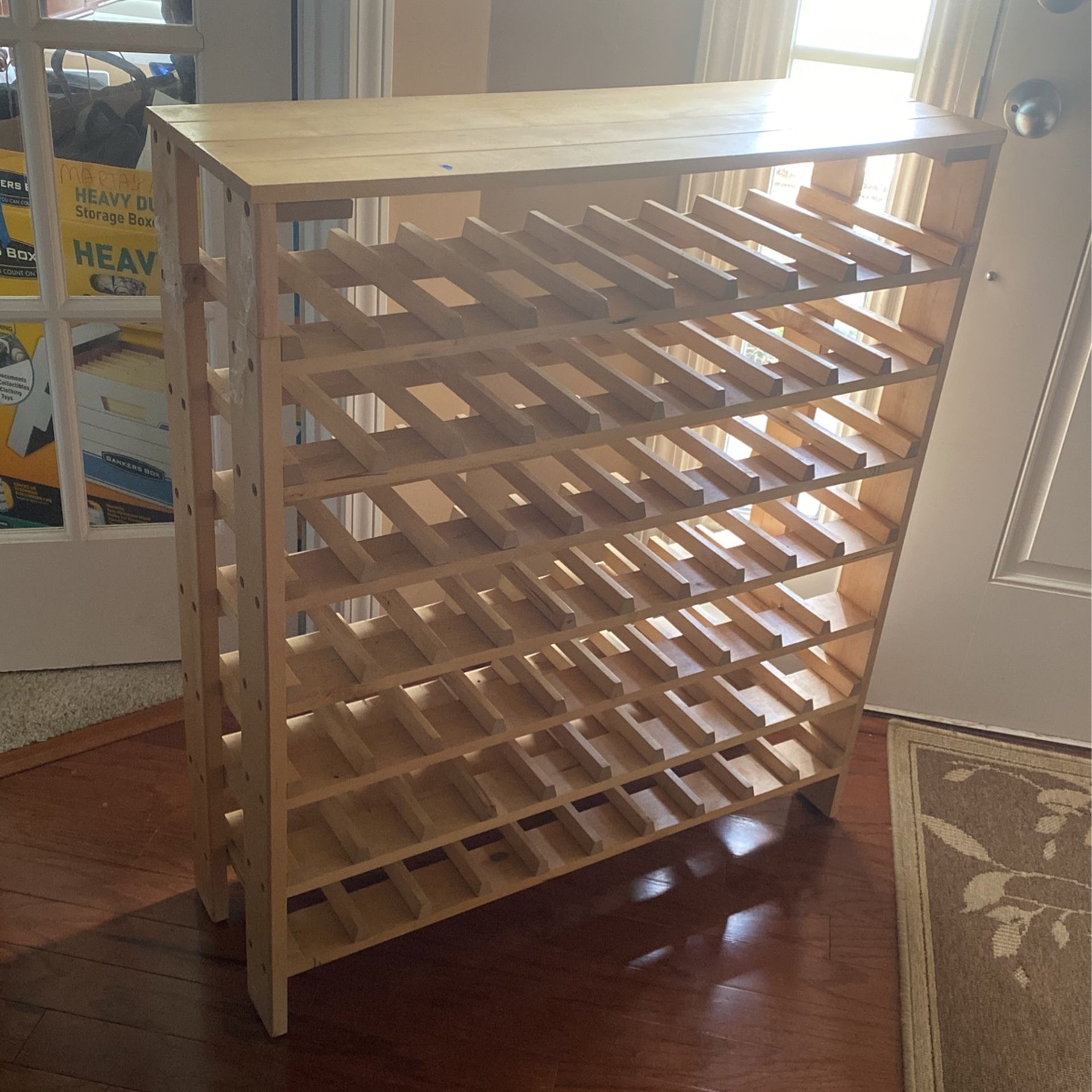 Wine Storage Shelves Unit