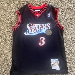 Mitchell N ness Allen Iverson Jersey Kids Large 