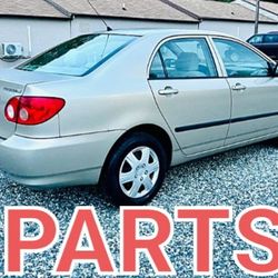03-08 Toyota Corolla Parts 