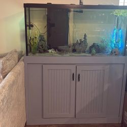 90 gallon fish tank with stand 