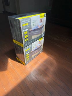 $49 Each. NEW Avenli Twin Air Mattress w/ Built-in Electric Pump