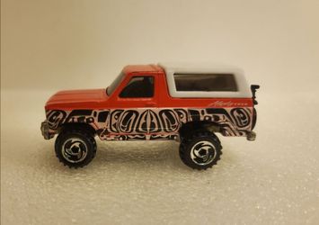 HOT WHEELS FORD BRONCO 4X4 ALASKA TREK LOOSE VERY NICE Diecast Toy Vehicle Car