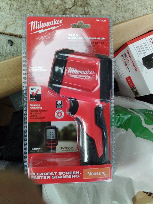 Milwaukee 10:1 Infrared Temp Gun