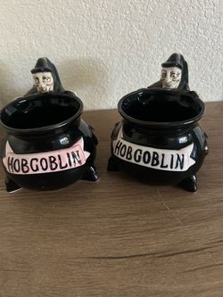 Hobgoblin Ceramic Cauldron Mugs Set of 2