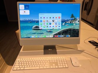 Imac 24 inch complete set up M1 processor
