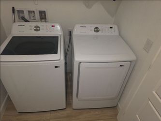 Samsung Washer and Dryer Set and refrigerator