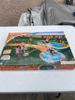 Banzai Aqua Drench 3-in-1 Splash Park for Outdoor