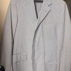 Men's Suit Jacket Size 44l 1970e
