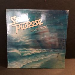 SEALED SOUL PURPOSE Never Alone LP 70s Private San Diego Xian Folk Rock w/ Moog