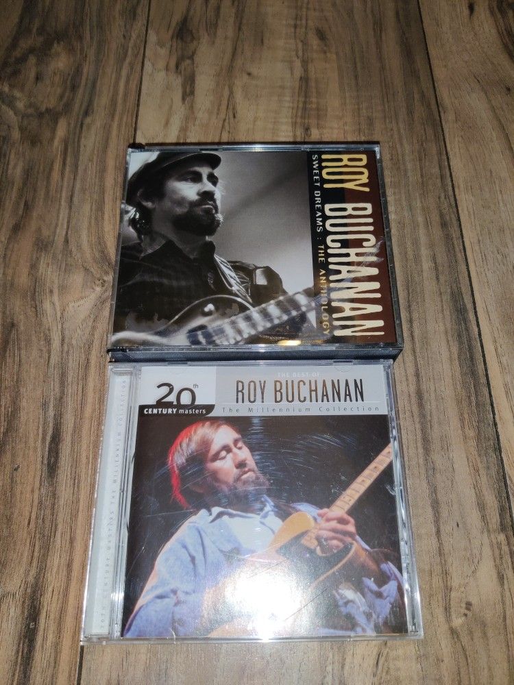 Roy Buchanan CD Set of 2 'The Best of Roy Buchanan' & 'Sweet Dreams The Antholog.