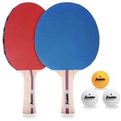 Franklin Sports 2 Player Table Tennis Paddle and Ball Set