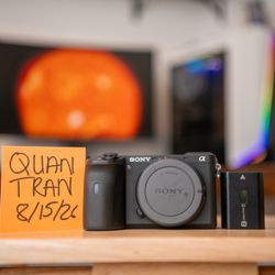 Sony a6600 camera