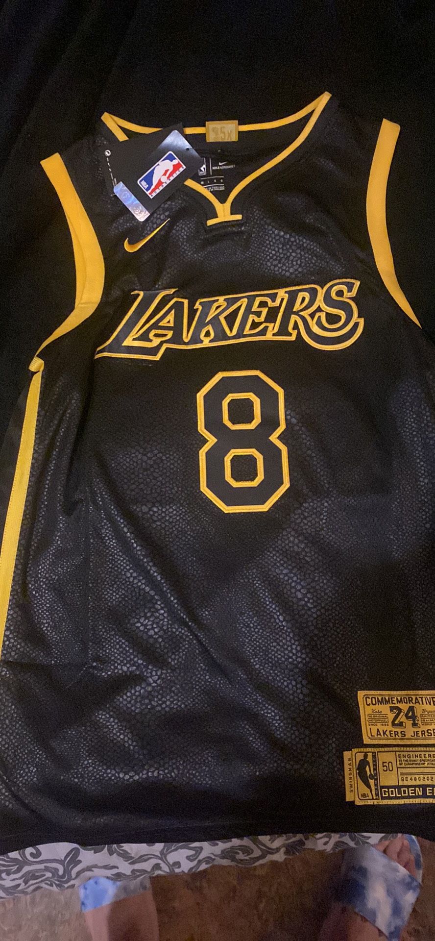 limited edition Kobe Bryant Commemorative 24 Mamba snakeskin