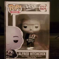 Funko Pop Figure Alfred Hitchcock #624 & Protective Case 