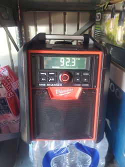 Milwaukee M18 charger and radio