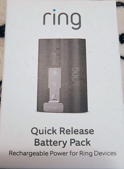 Ring quick release battery pack new in the box