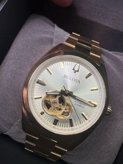 Bulova gold watch