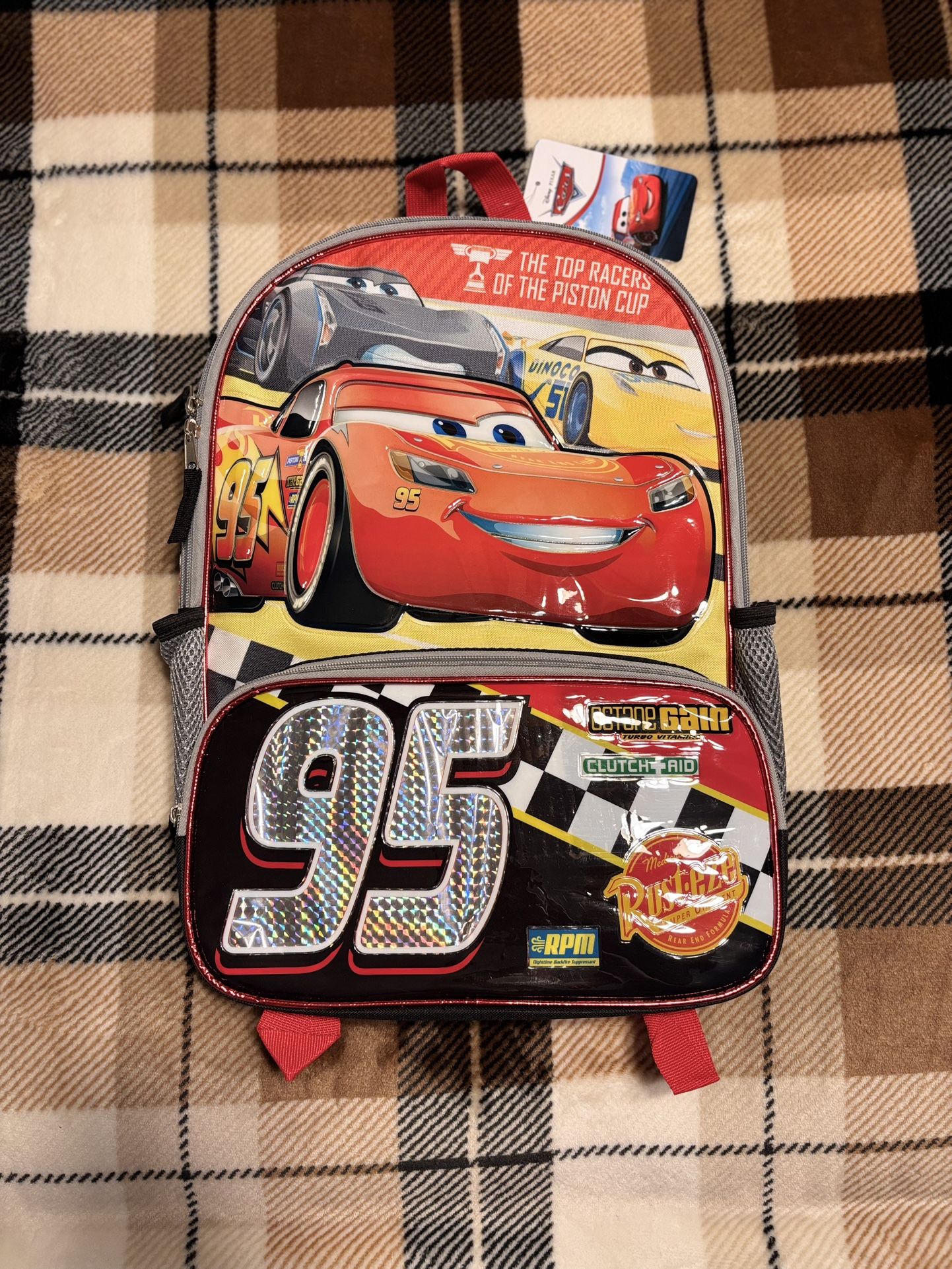 Lightning McQueen Backpack 🎒 