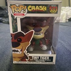 Crash Bandicoot, Tiny Tiger Funko Pop