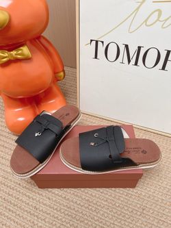 Loro Piana Men’s Slides With Box 2026 New