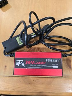 Golf cart charger for EZGO. 36 VOLT 12 AMP CHARGER