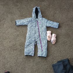 Snow Suit & Snow Gloves