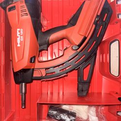 Hilti GX 120 Gas-Actuated Fastening System NEW IN HILTI PLASTIC CASE.