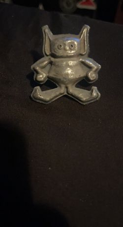 RARE VINTAGE AMC GREMLIN CAR BADGE EMBLEM