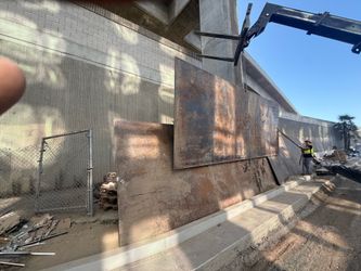(3) Trench plates  1” 8x 20