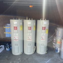 50 Gallons Use Electric Water Heater warranty available 